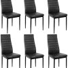 41ziDpgLNpL._AC_.jpg meihe Lot de 6 Chaises de Salle à Manger, Chaise de Cuisine en Similicuir-Fauteuil de Cuisine pour Salle à Manger, Cuisine, Salle de Réunion (48 * 42 * 98 cm)