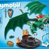 Playmobil - 6003 - Jeu De Construction - Chevalier + Grand Dragon