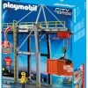 516C-L8nMbL._AC_.jpg Playmobil - 5254 - Jeu de Construction - Portique Électrique à Conteneurs