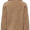 Only ONLEMILY Teddy Jacket OTW Noos, Cuban Sand, M Femme