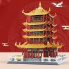 5186h97VprL._AC_.jpg HYZM Architecture Ancienne Tour Jeu de Construction, 2912 Pièces Modular Chinois Architecture Modèle Blocs de Construction, Compatible avec Lego