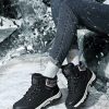 TARELO Bottes Femme Bottine Hiver Chassure de Randonnée Fourrure Chaudes Marche Trekking Boots d'intérieur/extérieur Taille 36-41