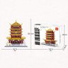 51FsuBL0raL._AC_.jpg HYZM Architecture Ancienne Tour Jeu de Construction, 2912 Pièces Modular Chinois Architecture Modèle Blocs de Construction, Compatible avec Lego