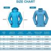 51HFxNzBrDL._AC_.jpg CAMEL CROWN Veste Softshell Femme Imperméable 3 en 1 Veste Zippe Ski Coupe Vent avec Plusieurs Poches Polaire Détachable pour Hiver Automne