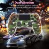 51J1wzjYHfL._AC_.jpg Manette sans fil pour PS4, manette de jeu pour PlayStation 4 avec câble USB, camouflage vert (Green Camo)