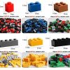 Sipobuy DIY Construction Building Briques Créatives 1000pcs Blocs Ensemble, Compatible avec Toutes Les Marques Principales, Formes Multicolores, Cadeau Jouet Éducation Précoce pour 3+ Enfants