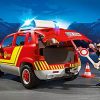 Playmobil - 5364 - Jeu De Construction - Véhicule D'intervention Avec Sirène