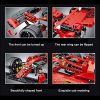 XUOO Blocs de Construction Technic Voiture de Course Formule F1 modèle 1:14 Bloc de Construction Voiture de Sport MOC Assemblage Jouets compatibles avec Lego Technic 1100 pièces