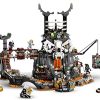 LEGO 71722 Ninjago Le Donjon du Sorcier au Crâne, Ensemble de Construction 2 en 1 et Jeu de société avec 8 Figurines