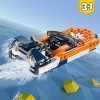 51UihmH3xiS._AC_.jpg LEGO 31089 Creator La Voiture de Course Sportive et Bateau à Moteur 3 en 1, Jouets de véhicule pour Les Enfants de 7 Ans et Plus