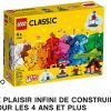 51Xz0nd4lML._AC_.jpg LEGO 11008 Classic Briques et Maisons, Set de Construction, Jeu Éducatif pour Enfants dès 4 Ans avec 6 Modèles Faciles