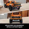 51YMSBMspoS._AC_.jpg LEGO 42126 Technic Kit Ford F-150 Raptor, Maquette de Voiture à Construire, Cadeau pour Adulte, Modélisme Voiture