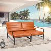 51a-DGDxdyS._AC_.jpg BlueOcean Furniture Lot de 2 chaises d'appoint en cuir synthétique avec pieds en métal rembourrés pour canapé, salon, chambre, étude, balcon