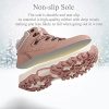 TARELO Bottes Femme Bottine Hiver Chassure de Randonnée Fourrure Chaudes Marche Trekking Boots d'intérieur/extérieur Taille 36-41