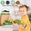 VATOS Jouet de construction de dinosaure pour garçons: 979 pièces Ensemble de Briques de construction 12 modèles pour enfants Âge 5 6 7 8 9 10 11 12 ans Tyrannosaure Figures Cadeaux Kits pour fête