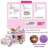 51e9cNPDFVS._AC_.jpg Jeux de Construction Enfant Camions Le Dessert 590 pièces Jeu de Construction 6 7 8 9 10 11 12 Ans Briques de Construction Roses Jouet Fille 6 Ans et+