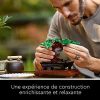 51fI4oQrllS._AC_.jpg LEGO 10281 Creator Expert Bonsaï, Projet de Bricolage pour Adultes, Arbre pour la Maison, Collection botanique