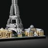 51i5nZKSp1L._AC_.jpg LEGO 21044 Architecture Paris Maquette à Construire avec Tour Eiffel, Collection Skyline, Décoration Maison, Idée de Cadeau