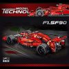 XUOO Blocs de Construction Technic Voiture de Course Formule F1 modèle 1:14 Bloc de Construction Voiture de Sport MOC Assemblage Jouets compatibles avec Lego Technic 1100 pièces