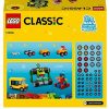 LEGO 11014 Classic Briques et Roues - Jeu de Construction avec Voiture, Train, Bus, Robot pour Enfant de 4 Ans et +