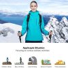 51mvis2AHyL._AC_.jpg CAMEL CROWN Veste Softshell Femme Imperméable 3 en 1 Veste Zippe Ski Coupe Vent avec Plusieurs Poches Polaire Détachable pour Hiver Automne