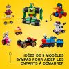 LEGO 11014 Classic Briques et Roues - Jeu de Construction avec Voiture, Train, Bus, Robot pour Enfant de 4 Ans et +