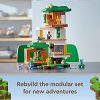 LEGO 21174 Minecraft La Cabane Moderne dans l’Arbre – Jouet Maison de Poupée pour Filles et Garçons, Modèle de Collection avec Figurine Creeper