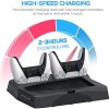 51p6GG8chqL._AC_.jpg FYOUNG Support avec Ventilateur de Refroidissement Compatible avec PS5, Chargeur Manette Compatible avec Playstation 5, Station avec 14 Stockage pour Jeu