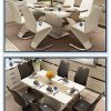 Lot de 2 chaises de salle à manger modernes rembourrées en cuir synthétique avec cadre en métal - Charge de 330 lb - Facile à nettoyer - Noir