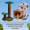 LEGO 21174 Minecraft La Cabane Moderne dans l’Arbre – Jouet Maison de Poupée pour Filles et Garçons, Modèle de Collection avec Figurine Creeper