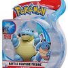 51xxv3lZpCL._AC_.jpg Figurine Pokemon Jouet 10-12 cm, Blastoise Tortank – Pokemon Figurine - Nouvelle Vague 2021 - sous Licence Officielle Jouet Pokemon