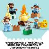 51y0a2RCOwS._AC_.jpg LEGO 10946 Duplo Town Aventures en Camping-Car en Famille Jouet Enfant 2+ Ans, Set éducatif