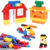 51ypjk7mtFL._AC_.jpg WYSWYG Briques de Construction de 1000 Pièces, Building Bricks Block Ensemble de Blocs pour Enfants de 6 Ans Plus,Compatible avec Toutes Les Marques Principales, 10 Couleurs Classiques, 14 Formes