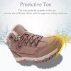 TARELO Bottes Femme Bottine Hiver Chassure de Randonnée Fourrure Chaudes Marche Trekking Boots d'intérieur/extérieur Taille 36-41