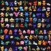 61cOoe4R8mL._AC_.jpg 144 PCS Poupées Pokémon Poche Mignon Mini Figures 2-3cm Jouets Figurines pour Enfant Décorations de Bureau