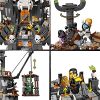 LEGO 71722 Ninjago Le Donjon du Sorcier au Crâne, Ensemble de Construction 2 en 1 et Jeu de société avec 8 Figurines