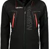Geographical Norway Homme Coque Souple Fonctionnel Veste d'extérieur Hydrofuge Geographical Norway Homme Coque Souple Fonctionnel Veste d'extérieur Hydrofuge