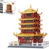 HYZM Architecture Ancienne Tour Jeu de Construction, 2912 Pièces Modular HYZM Architecture Ancienne Tour Jeu de Construction, 2912 Pièces Modular Chinois Architecture Modèle Blocs de Construction, Compatible avec Lego