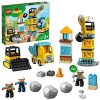 LEGO 10932 Duplo Town La Boule De Démolition Jeu De LEGO 10932 Duplo Town La Boule De Démolition Jeu De Construction avec Camion, Grue Et Bulldozer, Jouets Enfants de 2 Ans Et Plus