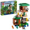 LEGO 21174 Minecraft La Cabane Moderne dans l’Arbre – Jouet Maison de Poupée pour Filles et Garçons, Modèle de Collection avec Figurine Creeper