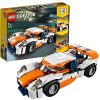 LEGO 31089 Creator La Voiture de Course Sportive et Bateau LEGO 31089 Creator La Voiture de Course Sportive et Bateau à Moteur 3 en 1, Jouets de véhicule pour Les Enfants de 7 Ans et Plus