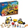 LEGO 60252 City Le Chantier de démolition, Jouet Véhicule de LEGO 60252 City Le Chantier de démolition, Jouet Véhicule de Chantier Grue avec Bulldozer Pelleteuse pour Enfants de 4 et +