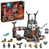 LEGO 71722 Ninjago Le Donjon du Sorcier au Crâne, Ensemble de Construction 2 en 1 et Jeu de société avec 8 Figurines