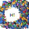 LIGHTALING Briques de Construction compatibles avec Lego, 1000 pièces de LIGHTALING Briques de Construction compatibles avec Lego, 1000 pièces de Briques de Construction, Classic Couleur Building Bricks Block Ensemble de Blocs pour Enfants de 6 Ans Plus