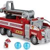 PAT PATROUILLE LE FILM - CAMION DE POMPIERS TRANSFORMABLE MARCUS PAT PATROUILLE LE FILM - CAMION DE POMPIERS TRANSFORMABLE MARCUS - Camion Géant Interactif Pat Patrouille - Véhicule avec Transformation Et Figurine Chiot Marcus - 6060444 - Jouet Enfant 3 ans et +