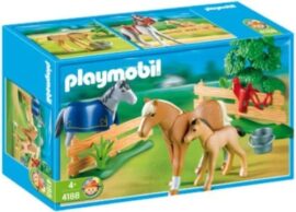 Playmobil - 4188 - Jeu de construction - Famille de chevaux