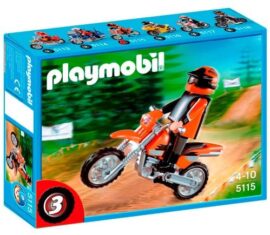 Playmobil - 5115 - Jeu de construction - Motocross