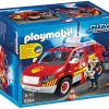 Playmobil - 5364 - Jeu De Construction - Véhicule D'intervention Avec Sirène