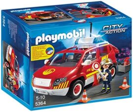 Playmobil - 5364 - Jeu De Construction - Véhicule D'intervention Avec Sirène