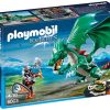 Playmobil - 6003 - Jeu De Construction - Chevalier + Grand Dragon